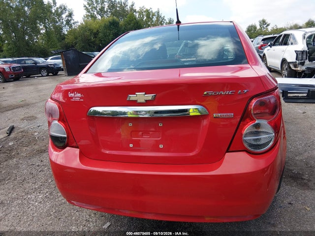 46070485 :رقم المزاد ، 1G1JC5SB3E4139619 vin ، 2014 Chevrolet Sonic Lt Auto مزاد بيع