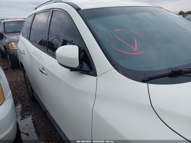 2016 Nissan Pathfinder Platinum/s/sl/sv მანქანა იყიდება აუქციონზე, vin: 5N1AR2MN5GC649566, აუქციონის ნომერი: 46070503