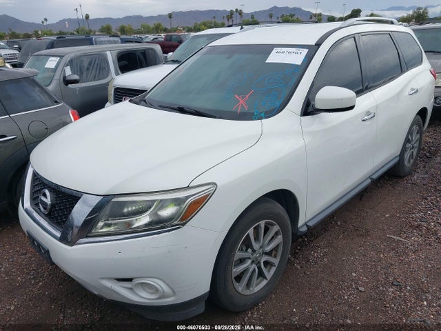 2016 Nissan Pathfinder Platinum/s/sl/sv მანქანა იყიდება აუქციონზე, vin: 5N1AR2MN5GC649566, აუქციონის ნომერი: 46070503