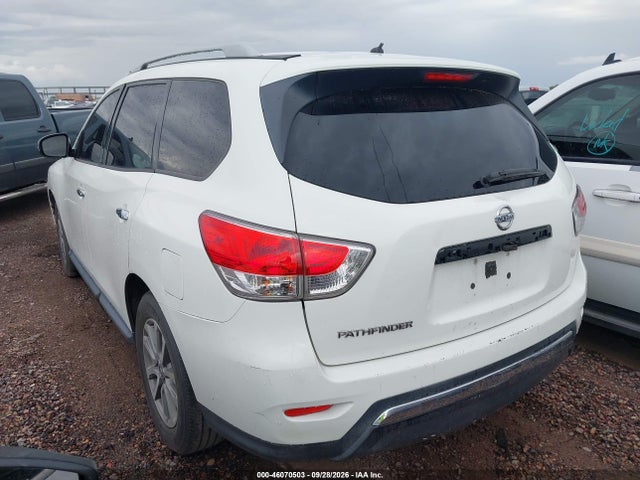 2016 Nissan Pathfinder Platinum/s/sl/sv მანქანა იყიდება აუქციონზე, vin: 5N1AR2MN5GC649566, აუქციონის ნომერი: 46070503