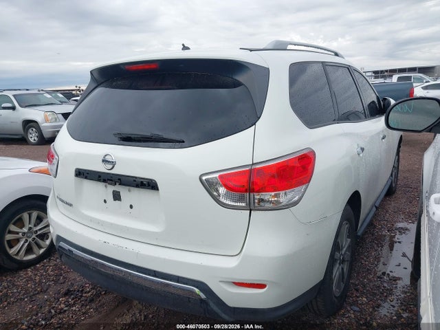 2016 Nissan Pathfinder Platinum/s/sl/sv მანქანა იყიდება აუქციონზე, vin: 5N1AR2MN5GC649566, აუქციონის ნომერი: 46070503
