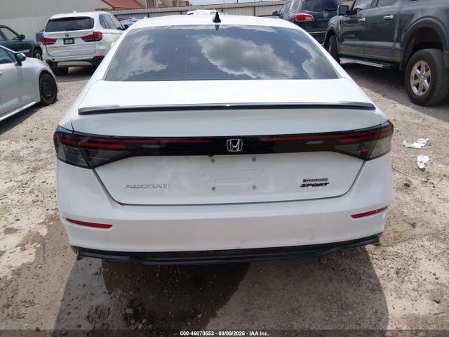 46070553 :رقم المزاد ، 1HGCY2F72SA080096 vin ، 2025 Honda Accord Hybrid Sport-l مزاد بيع