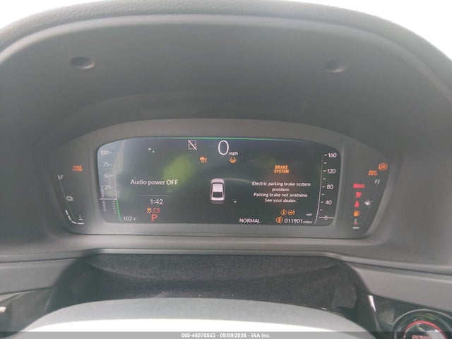 46070553 :رقم المزاد ، 1HGCY2F72SA080096 vin ، 2025 Honda Accord Hybrid Sport-l مزاد بيع