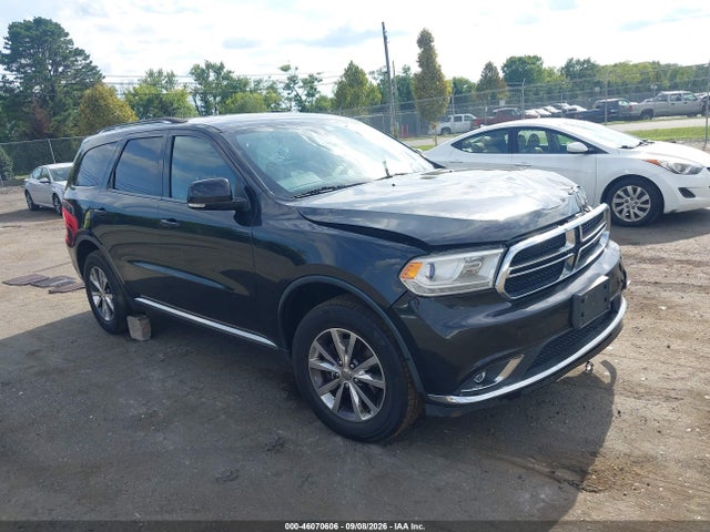 Продаж на аукціоні авто 2016 Dodge Durango Limited, vin: 1C4RDJDG4GC375083, номер лоту: 46070606