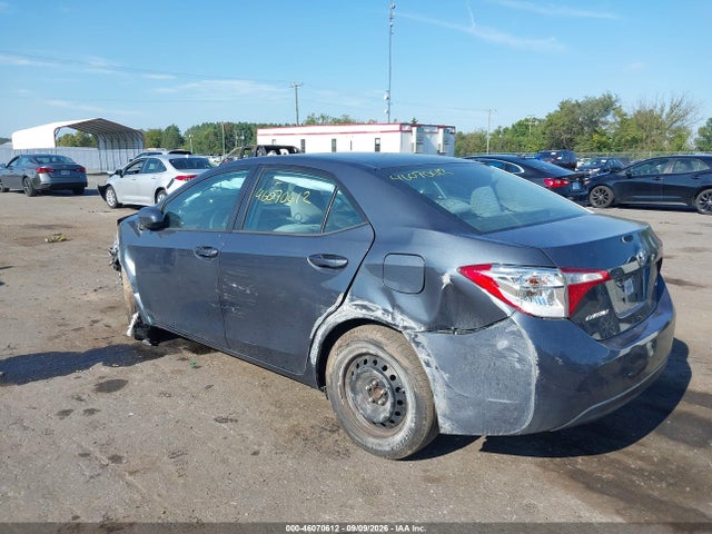 Продажа на аукционе авто 2015 Toyota Corolla Le, vin: 2T1BURHE4FC310507, номер лота: 46070612