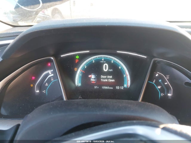 2017 Honda Civic Ex მანქანა იყიდება აუქციონზე, vin: 19XFC2F7XHE052840, აუქციონის ნომერი: 46070619