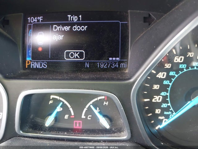 2013 Ford Escape Se მანქანა იყიდება აუქციონზე, vin: 1FMCU0G99DUA80589, აუქციონის ნომერი: 46070668