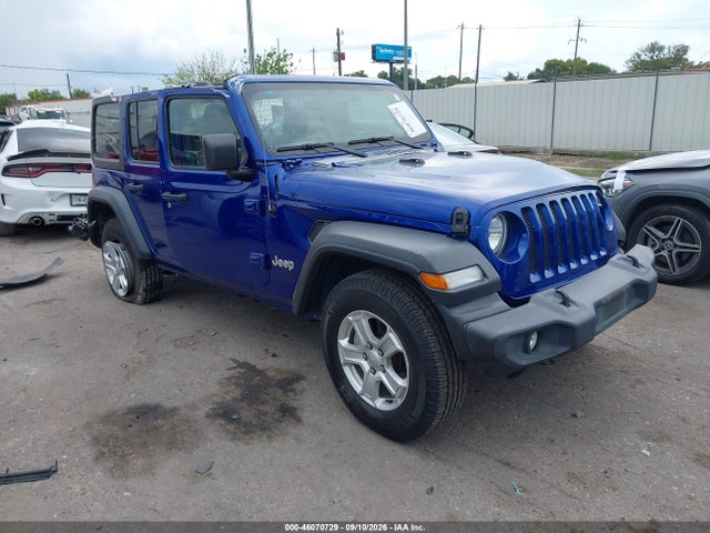 Aukcja sprzedaży 2018 Jeep Wrangler Unlimited Sport S 4x4, vin: 1C4HJXDG8JW234126, numer aukcji: 46070729