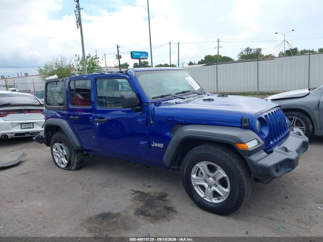 Aukcja sprzedaży 2018 Jeep Wrangler Unlimited Sport S 4x4, vin: 1C4HJXDG8JW234126, numer aukcji: 46070729