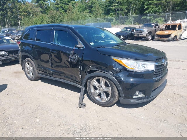 2014 Toyota Highlander Limited V6 მანქანა იყიდება აუქციონზე, vin: 5TDDKRFH8ES031997, აუქციონის ნომერი: 46070791