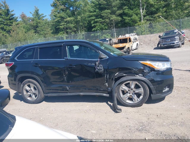 Продажа на аукционе авто 2014 Toyota Highlander Limited V6, vin: 5TDDKRFH8ES031997, номер лота: 46070791