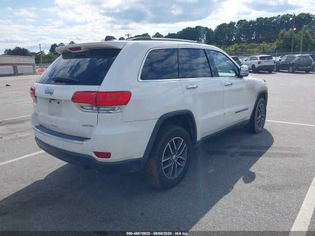 46070920 :رقم المزاد ، 1C4RJFBG3JC361224 vin ، 2018 Jeep Grand Cherokee Limited 4x4 مزاد بيع