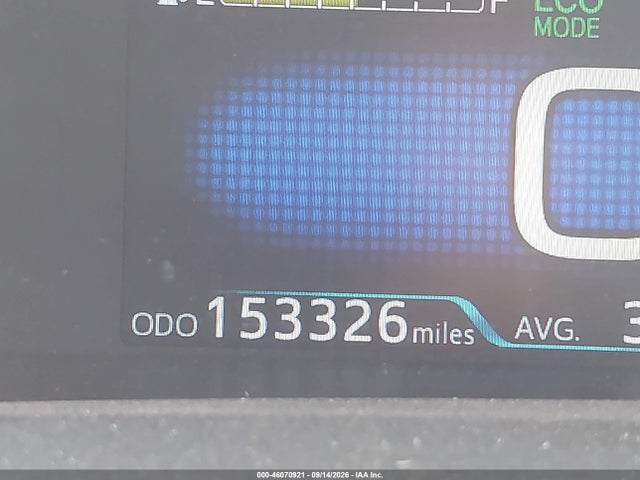 JTDL9RFU0K3011289 Toyota PRIUS XLE