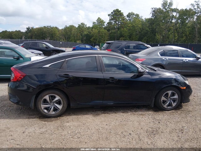 2019 Honda Civic Lx მანქანა იყიდება აუქციონზე, vin: 2HGFC2F69KH581538, აუქციონის ნომერი: 46070944