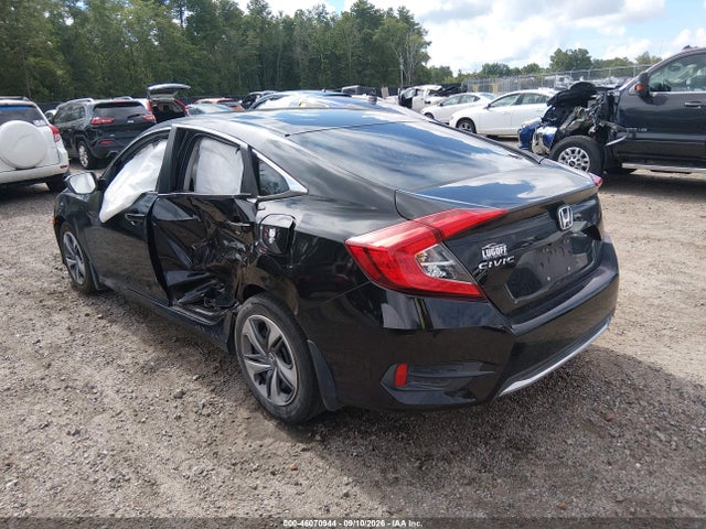 2019 Honda Civic Lx მანქანა იყიდება აუქციონზე, vin: 2HGFC2F69KH581538, აუქციონის ნომერი: 46070944