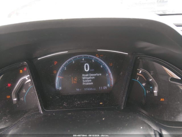2019 Honda Civic Lx მანქანა იყიდება აუქციონზე, vin: 2HGFC2F69KH581538, აუქციონის ნომერი: 46070944