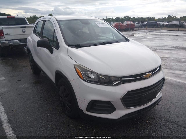 Продажа на аукционе авто 2018 Chevrolet Trax Ls, vin: KL7CJKSB8JB721805, номер лота: 46070964