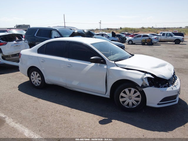 2016 Volkswagen Jetta 1.4t S მანქანა იყიდება აუქციონზე, vin: 3VW267AJ9GM297961, აუქციონის ნომერი: 46070966