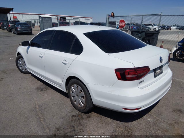 2016 Volkswagen Jetta 1.4t S მანქანა იყიდება აუქციონზე, vin: 3VW267AJ9GM297961, აუქციონის ნომერი: 46070966