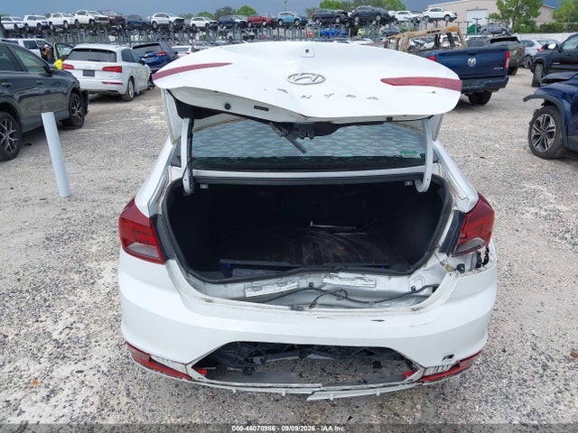 Продаж на аукціоні авто 2019 Hyundai Elantra Sel, vin: 5NPD84LF4KH408458, номер лоту: 46070986