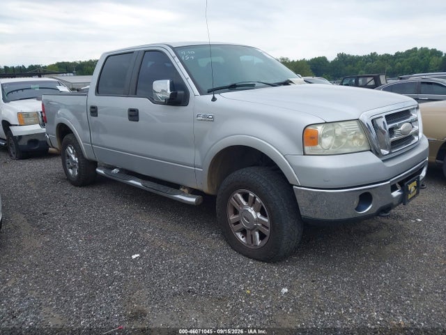 46071045 :رقم المزاد ، 1FTPW14568FA29438 vin ، 2008 Ford F-150 60th Anniversary/fx4/king Ranch/lariat/limited/xlt مزاد بيع