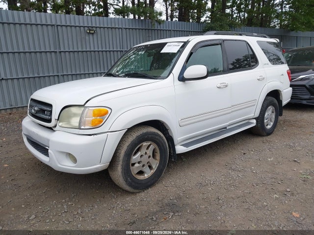 46071048 :رقم المزاد ، 5TDZT38A72S122108 vin ، 2002 Toyota Sequoia Limited V8 مزاد بيع