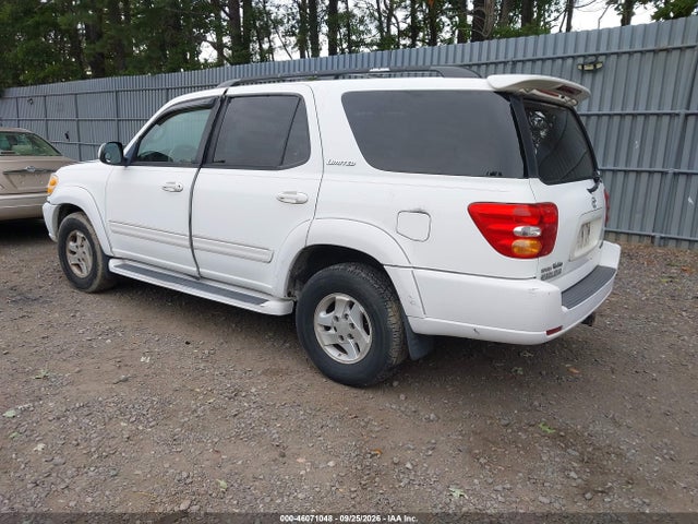 46071048 :رقم المزاد ، 5TDZT38A72S122108 vin ، 2002 Toyota Sequoia Limited V8 مزاد بيع