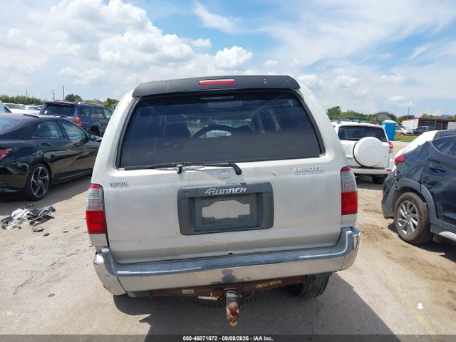 1997 Toyota 4runner Sr5 V6 Limited მანქანა იყიდება აუქციონზე, vin: JT3GN87R8V0054502, აუქციონის ნომერი: 46071072
