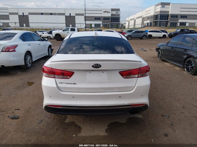 2018 Kia Optima Lx მანქანა იყიდება აუქციონზე, vin: 5XXGT4L31JG222548, აუქციონის ნომერი: 46071154