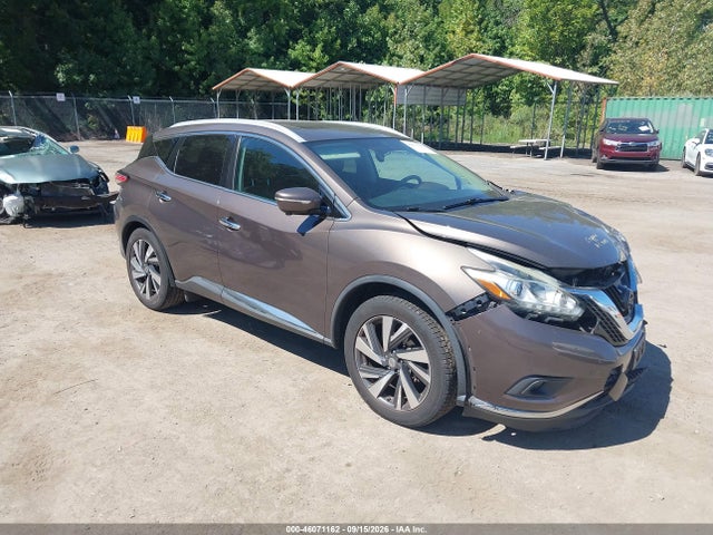 Auction sale of the 2015 Nissan Murano Platinum, vin: 5N1AZ2MG6FN206900, lot number: 46071162