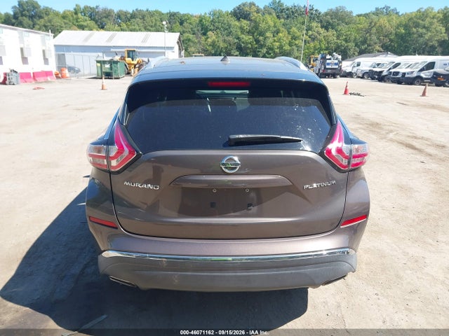 Auction sale of the 2015 Nissan Murano Platinum, vin: 5N1AZ2MG6FN206900, lot number: 46071162