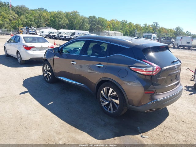 Auction sale of the 2015 Nissan Murano Platinum, vin: 5N1AZ2MG6FN206900, lot number: 46071162