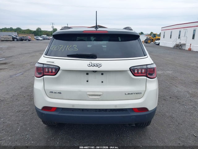 Продаж на аукціоні авто 2018 Jeep Compass Limited 4x4, vin: 3C4NJDCB5JT153596, номер лоту: 46071163