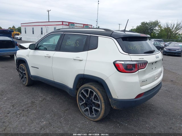 Продаж на аукціоні авто 2018 Jeep Compass Limited 4x4, vin: 3C4NJDCB5JT153596, номер лоту: 46071163
