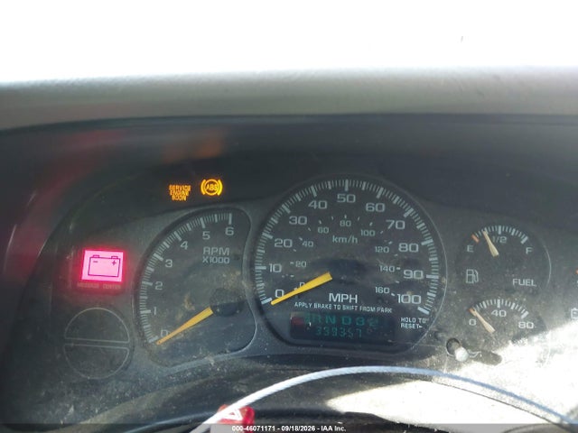 Aukcja sprzedaży 2000 Chevrolet Silverado 1500 Ls, vin: 2GCEC19V0Y1381222, numer aukcji: 46071171