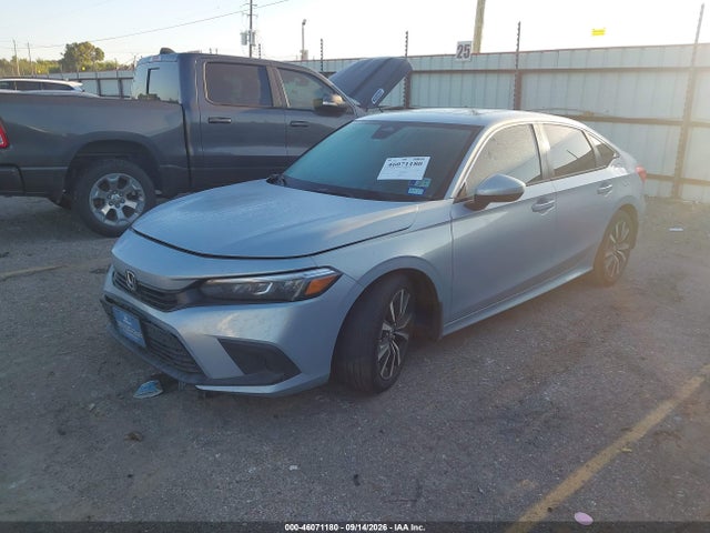 46071180 :رقم المزاد ، 2HGFE1F71NH323144 vin ، 2022 Honda Civic Ex مزاد بيع