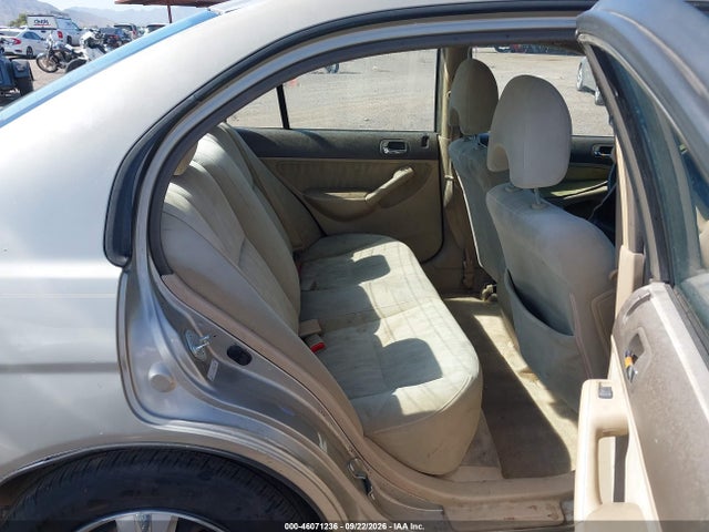 2005 Honda Civic Lx მანქანა იყიდება აუქციონზე, vin: 2HGES16615H516762, აუქციონის ნომერი: 46071236