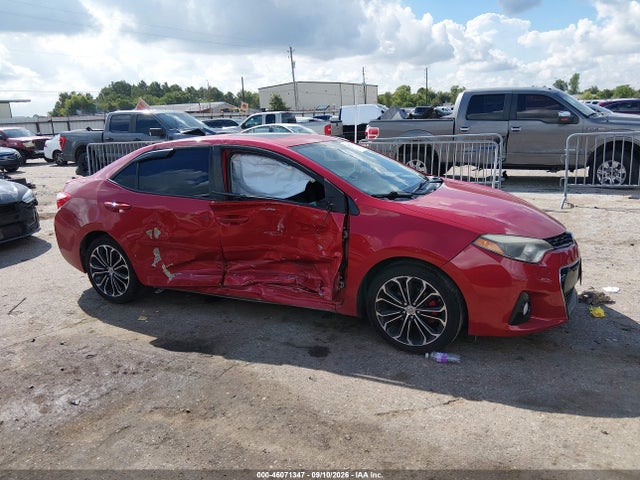 46071347 :رقم المزاد ، 2T1BURHE7FC320285 vin ، 2015 Toyota Corolla S Plus مزاد بيع