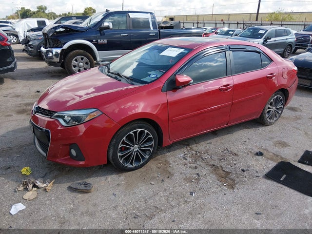 46071347 :رقم المزاد ، 2T1BURHE7FC320285 vin ، 2015 Toyota Corolla S Plus مزاد بيع