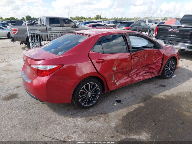 46071347 :رقم المزاد ، 2T1BURHE7FC320285 vin ، 2015 Toyota Corolla S Plus مزاد بيع
