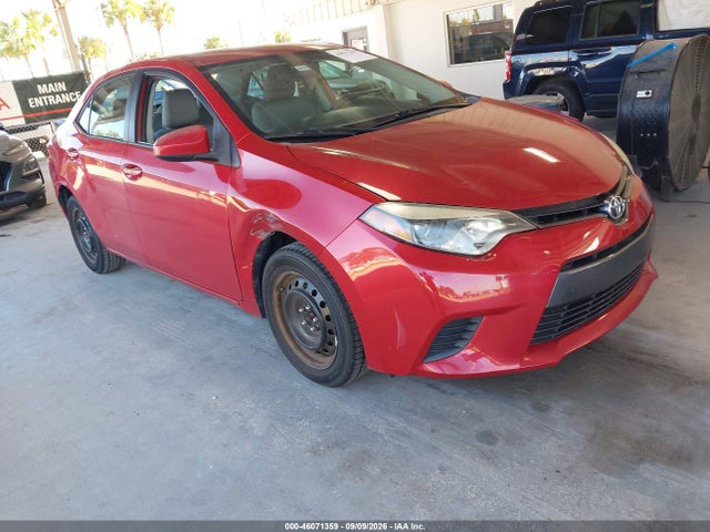 Продажа на аукционе авто 2015 Toyota Corolla Le, vin: 2T1BURHE6FC409247, номер лота: 46071359