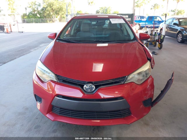 Продажа на аукционе авто 2015 Toyota Corolla Le, vin: 2T1BURHE6FC409247, номер лота: 46071359