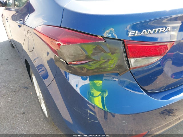 Aukcja sprzedaży 2016 Hyundai Elantra Value Edition, vin: 5NPDH4AE0GH730015, numer aukcji: 46071366
