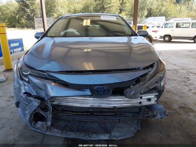 2020 Toyota Corolla Hybrid Le მანქანა იყიდება აუქციონზე, vin: JTDEBRBE9LJ006634, აუქციონის ნომერი: 46071367