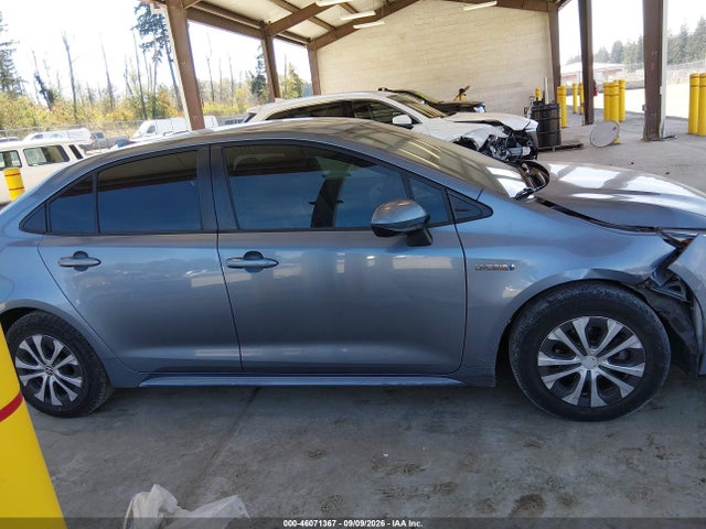 2020 Toyota Corolla Hybrid Le მანქანა იყიდება აუქციონზე, vin: JTDEBRBE9LJ006634, აუქციონის ნომერი: 46071367