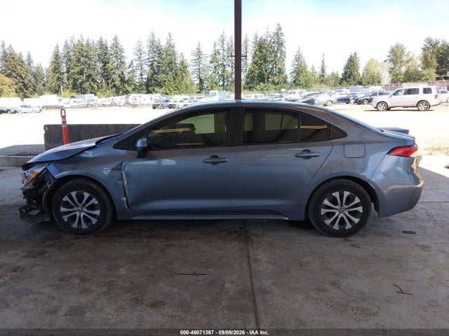 2020 Toyota Corolla Hybrid Le მანქანა იყიდება აუქციონზე, vin: JTDEBRBE9LJ006634, აუქციონის ნომერი: 46071367