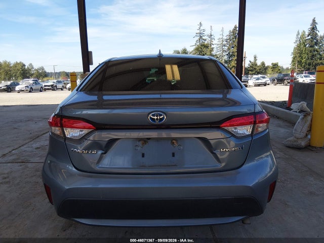 2020 Toyota Corolla Hybrid Le მანქანა იყიდება აუქციონზე, vin: JTDEBRBE9LJ006634, აუქციონის ნომერი: 46071367