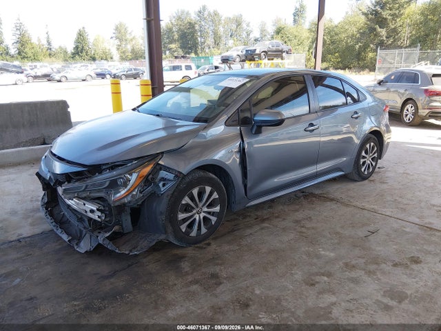 2020 Toyota Corolla Hybrid Le მანქანა იყიდება აუქციონზე, vin: JTDEBRBE9LJ006634, აუქციონის ნომერი: 46071367