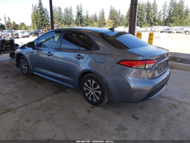 2020 Toyota Corolla Hybrid Le მანქანა იყიდება აუქციონზე, vin: JTDEBRBE9LJ006634, აუქციონის ნომერი: 46071367