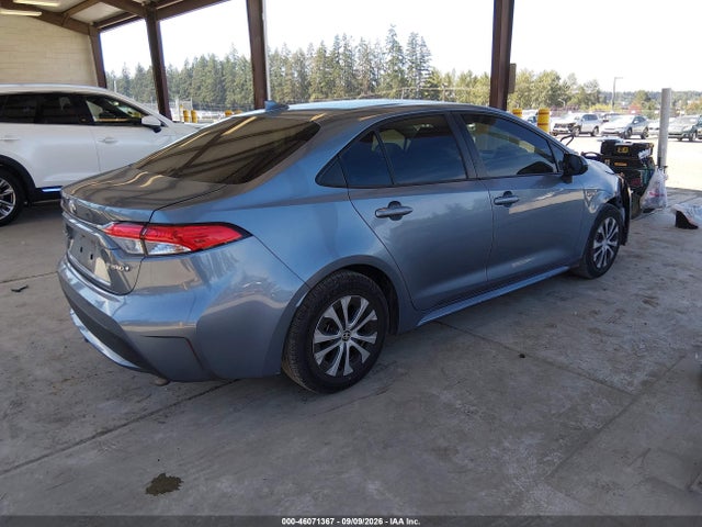 2020 Toyota Corolla Hybrid Le მანქანა იყიდება აუქციონზე, vin: JTDEBRBE9LJ006634, აუქციონის ნომერი: 46071367